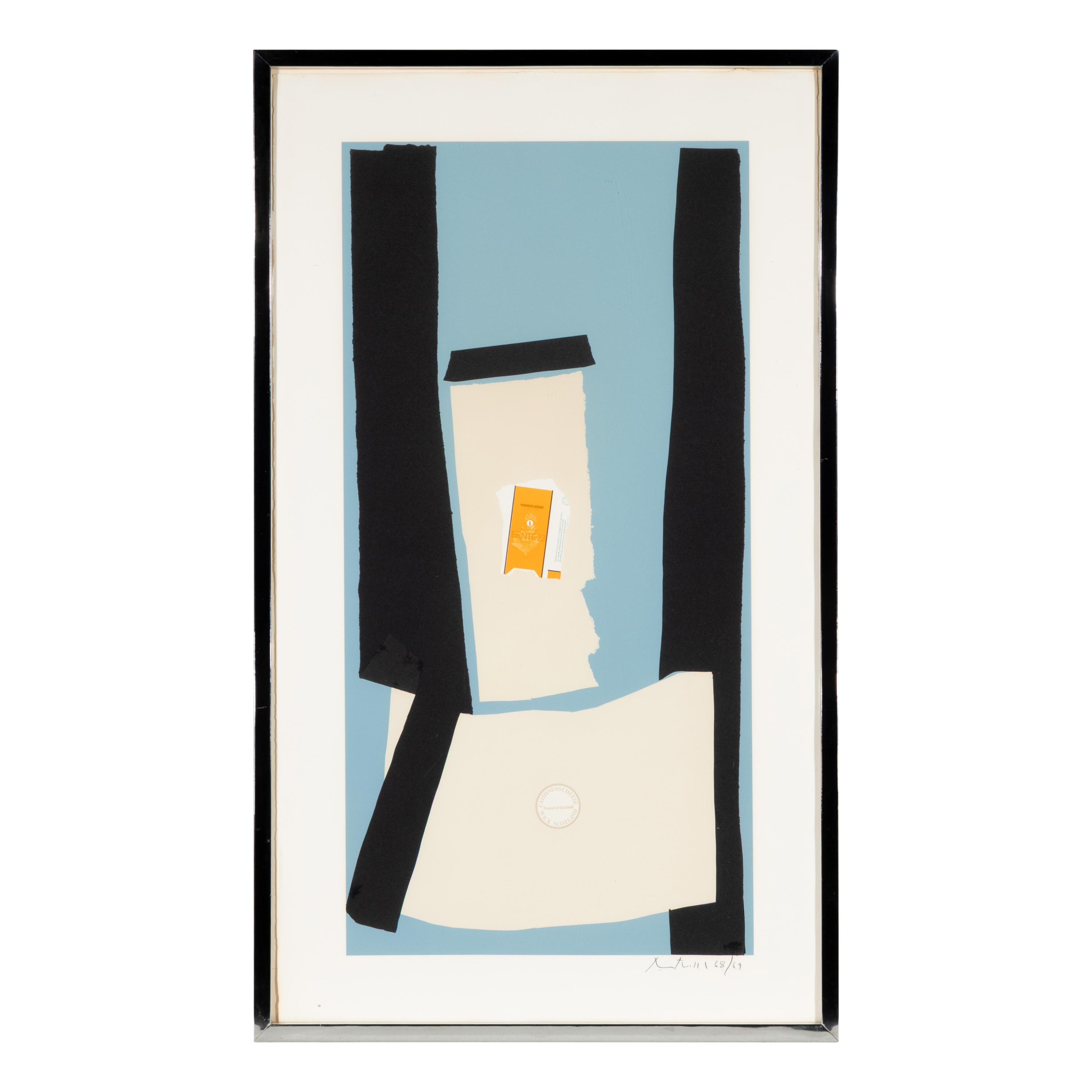 Robert Motherwell (American, 1915-1991) — Harvest, in Scotland (from S ummer Light Series), 1973