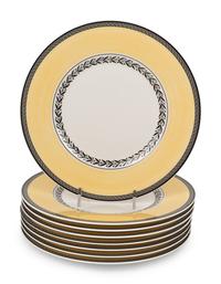 A Villeroy and Boch Audun Chasse Porcelain Dinner Service