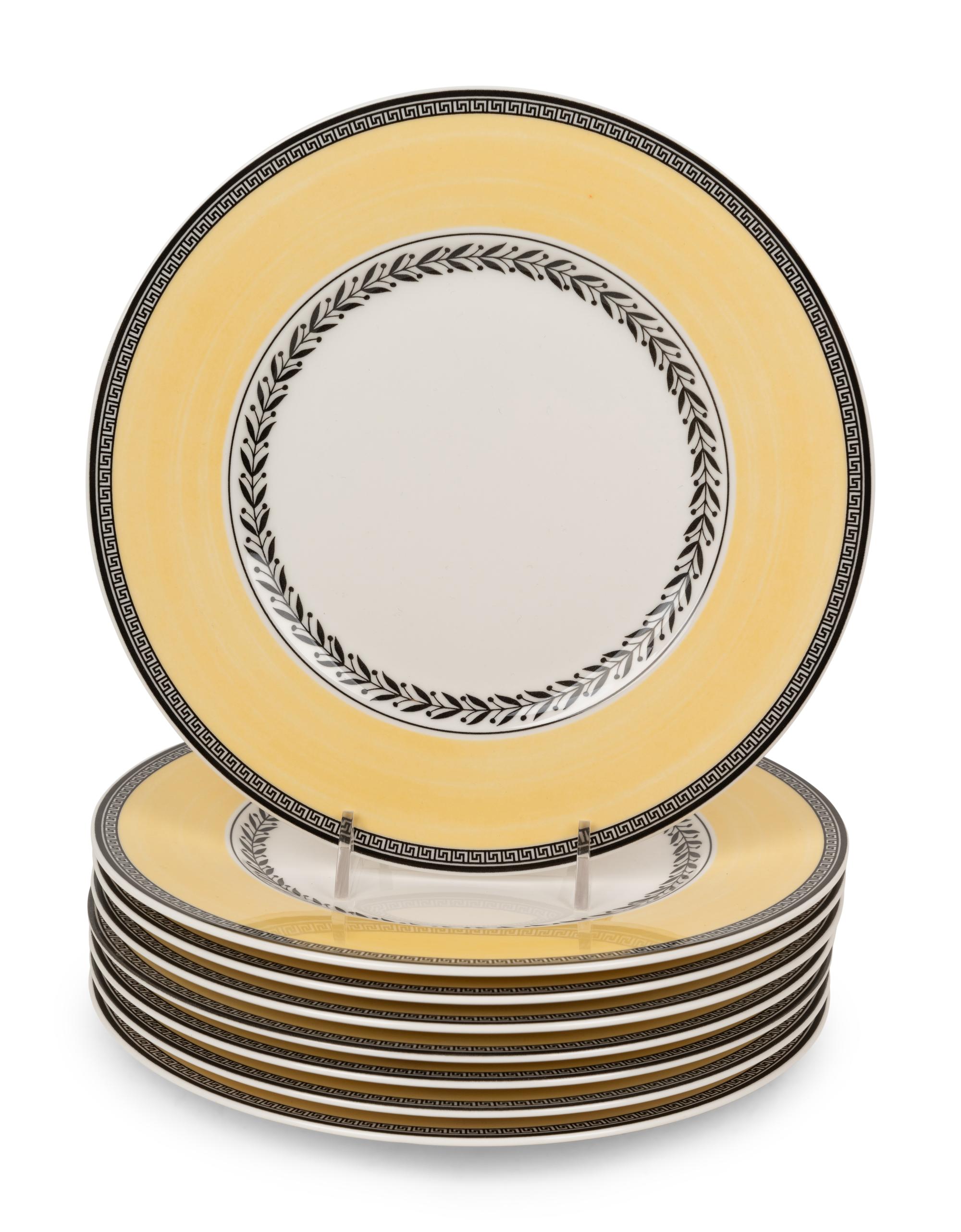 A Villeroy and Boch Audun Chasse Porcelain Dinner Service