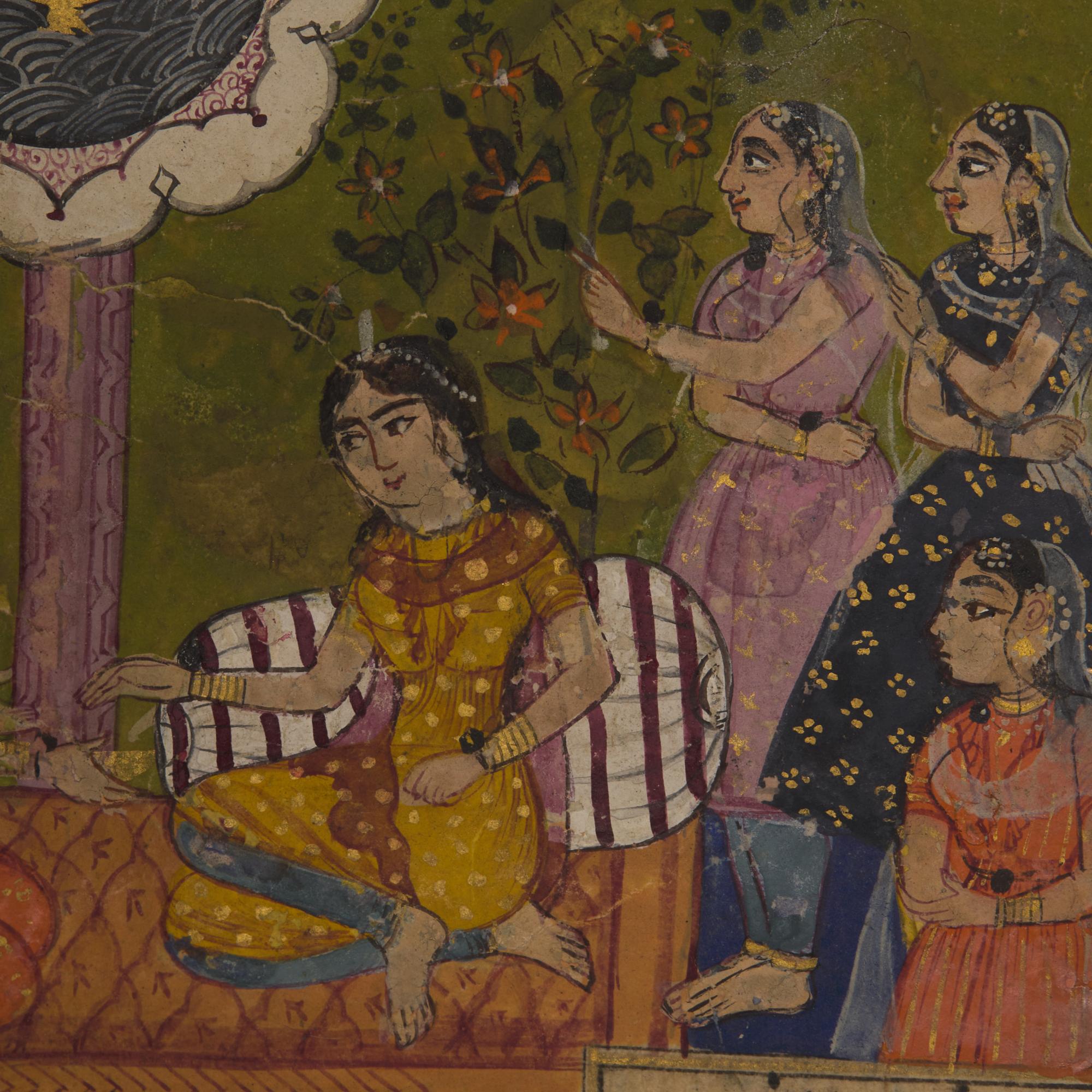 Two Indian Miniature Paintings, 20th Century