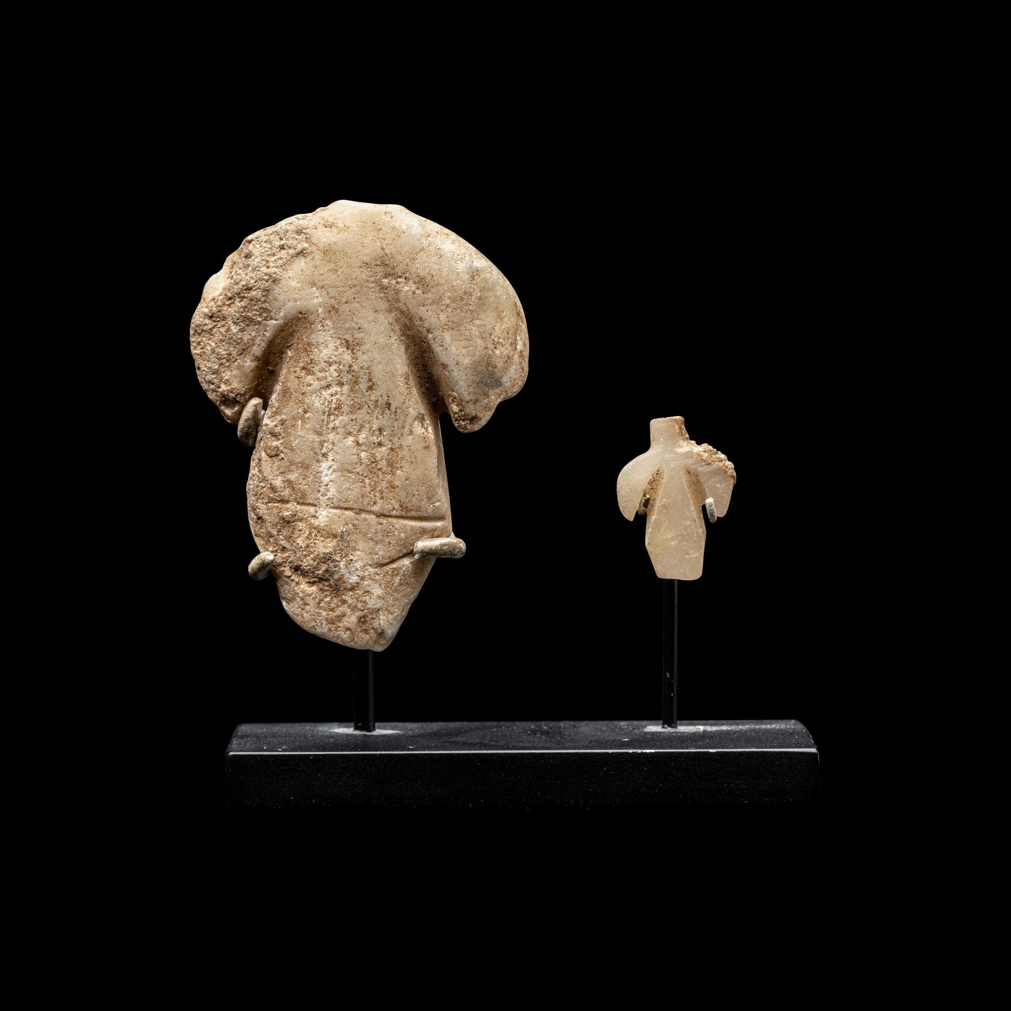 Three Anatolian Marble Figures