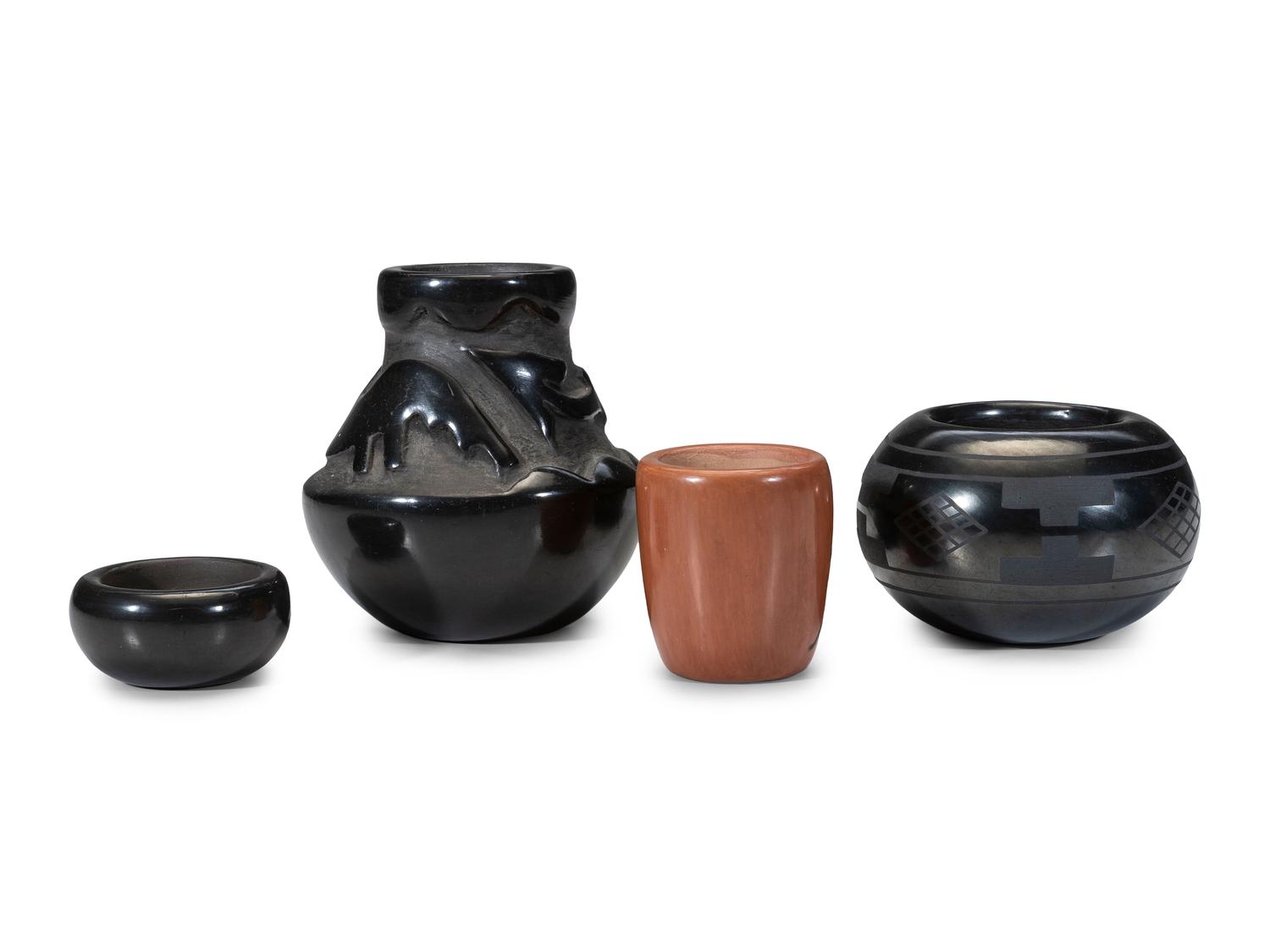 Black and Redware Pottery