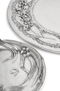 Three Cipolla Pewter Trays