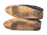 Prairie Beaded Hide Moccasins