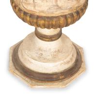 An Italian Neoclassical Painted Pedestal Cabinet