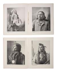 [NATIVE AMERICAN] Miscellaneous items, including Rinehart's Indians catalog of photographs.