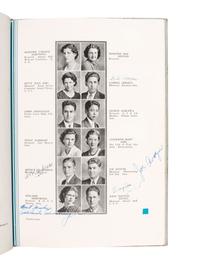 [WORLD WAR II]. Archive associated with Japanese-American soldier George Asakawa (1918-2012), whose family was detained in an Arizona relocation camp during WWII. [ With: ] Cal Tech autograph album featuring signatures of multiple Nobel Prize winners.