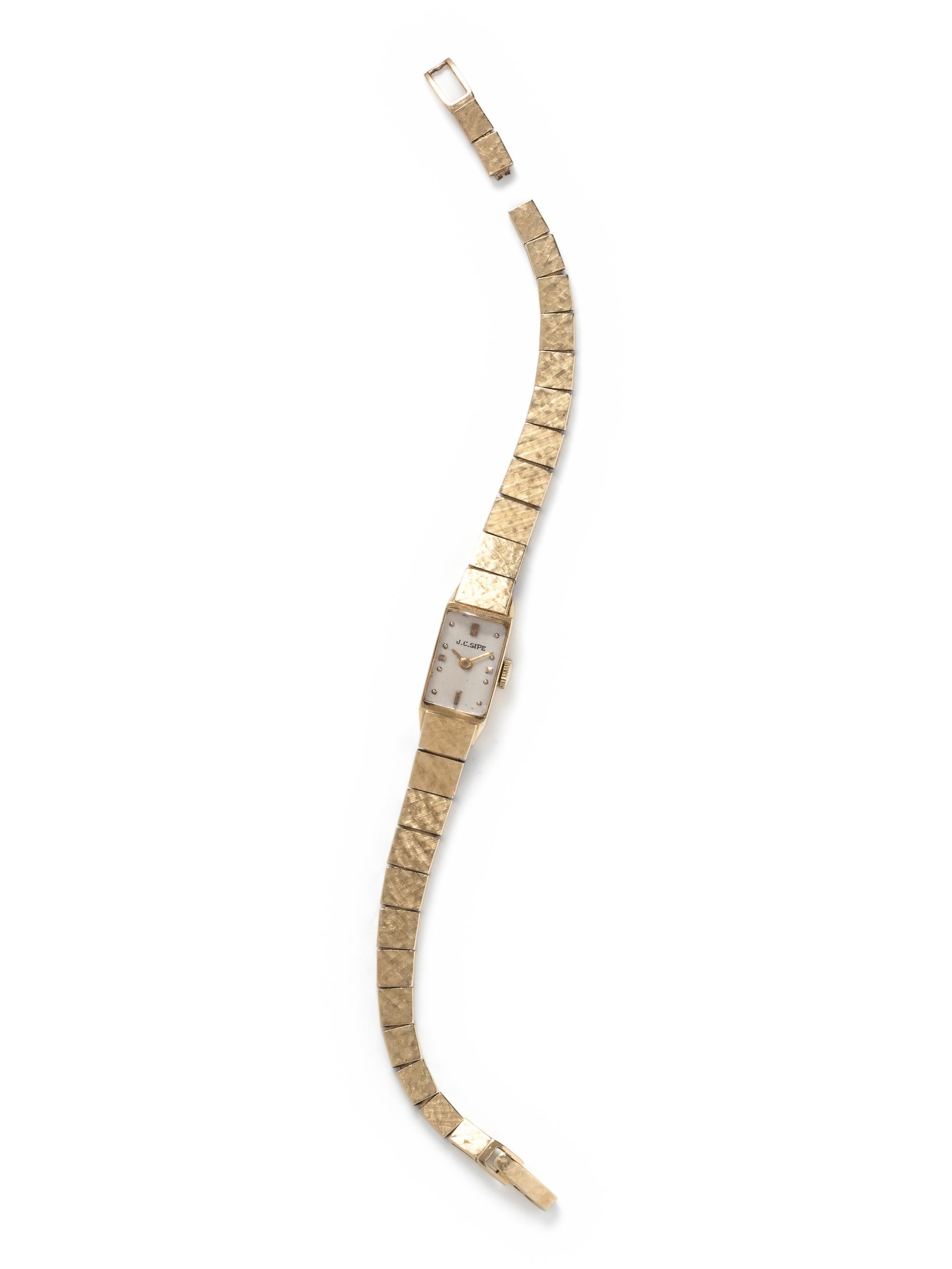 14K YELLOW GOLD WRISTWATCH