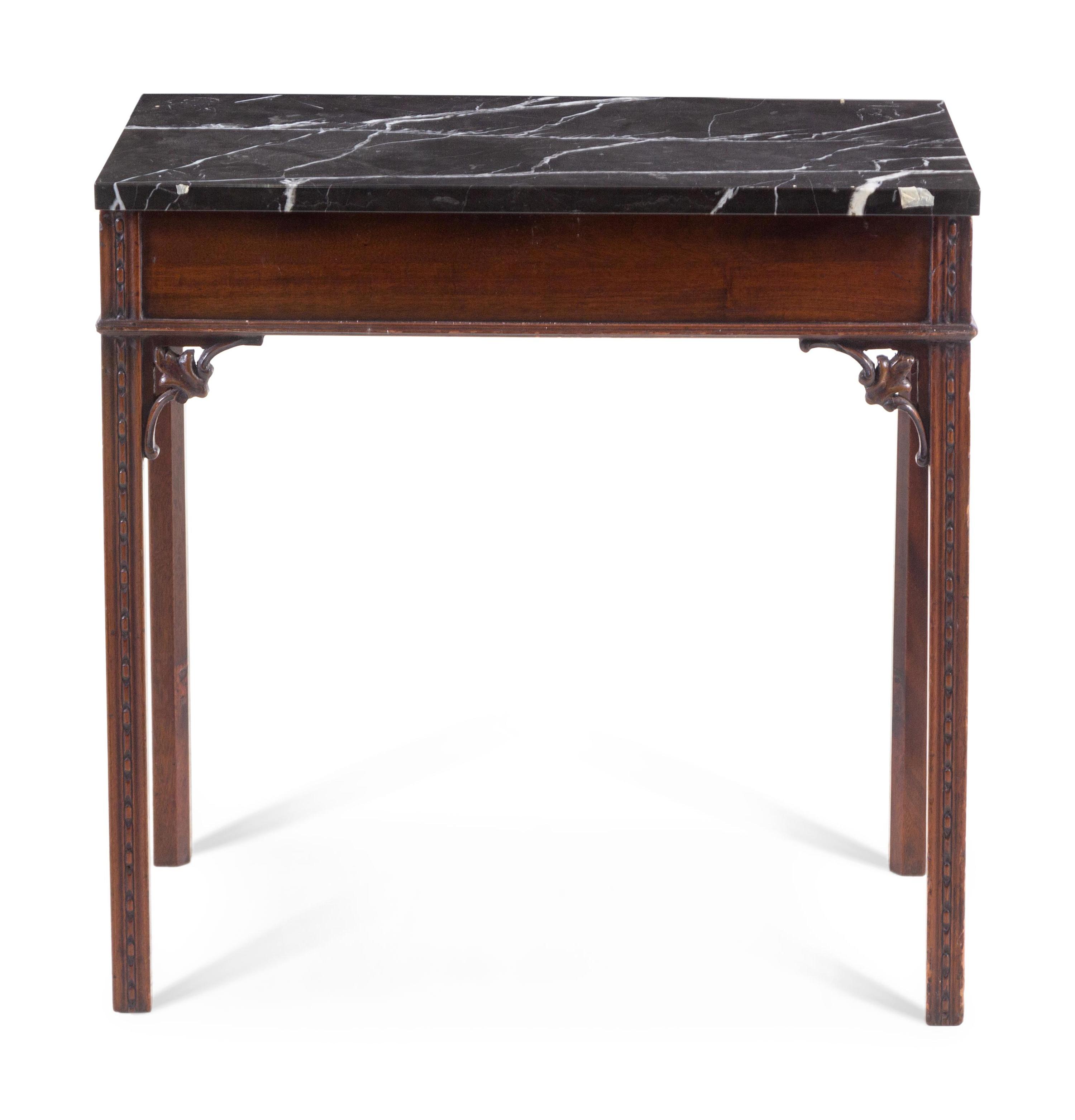 A Chinese Chippendale Style Mahogany Table