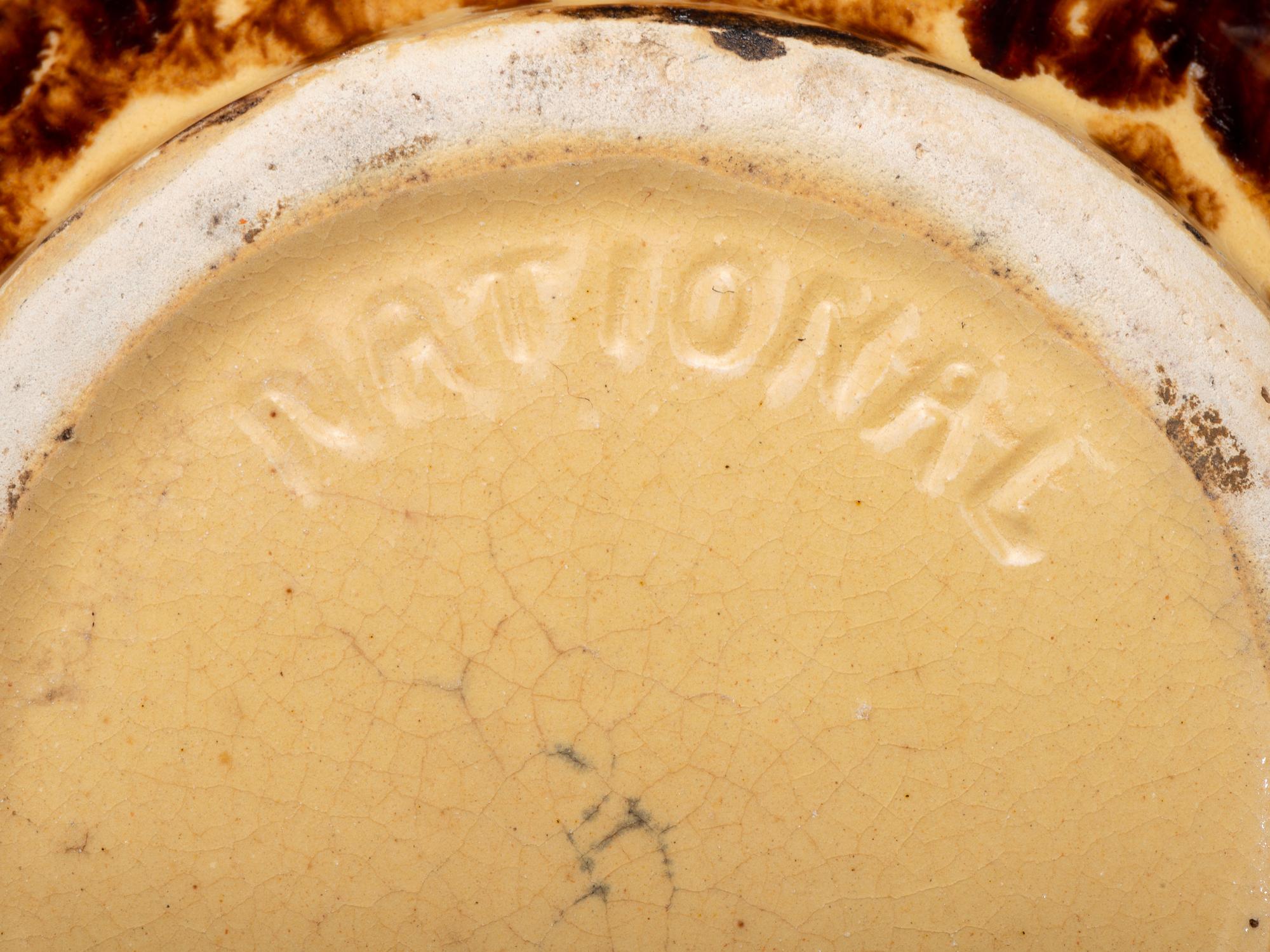 Twelve Rockingham Glaze Bowls and Molds
