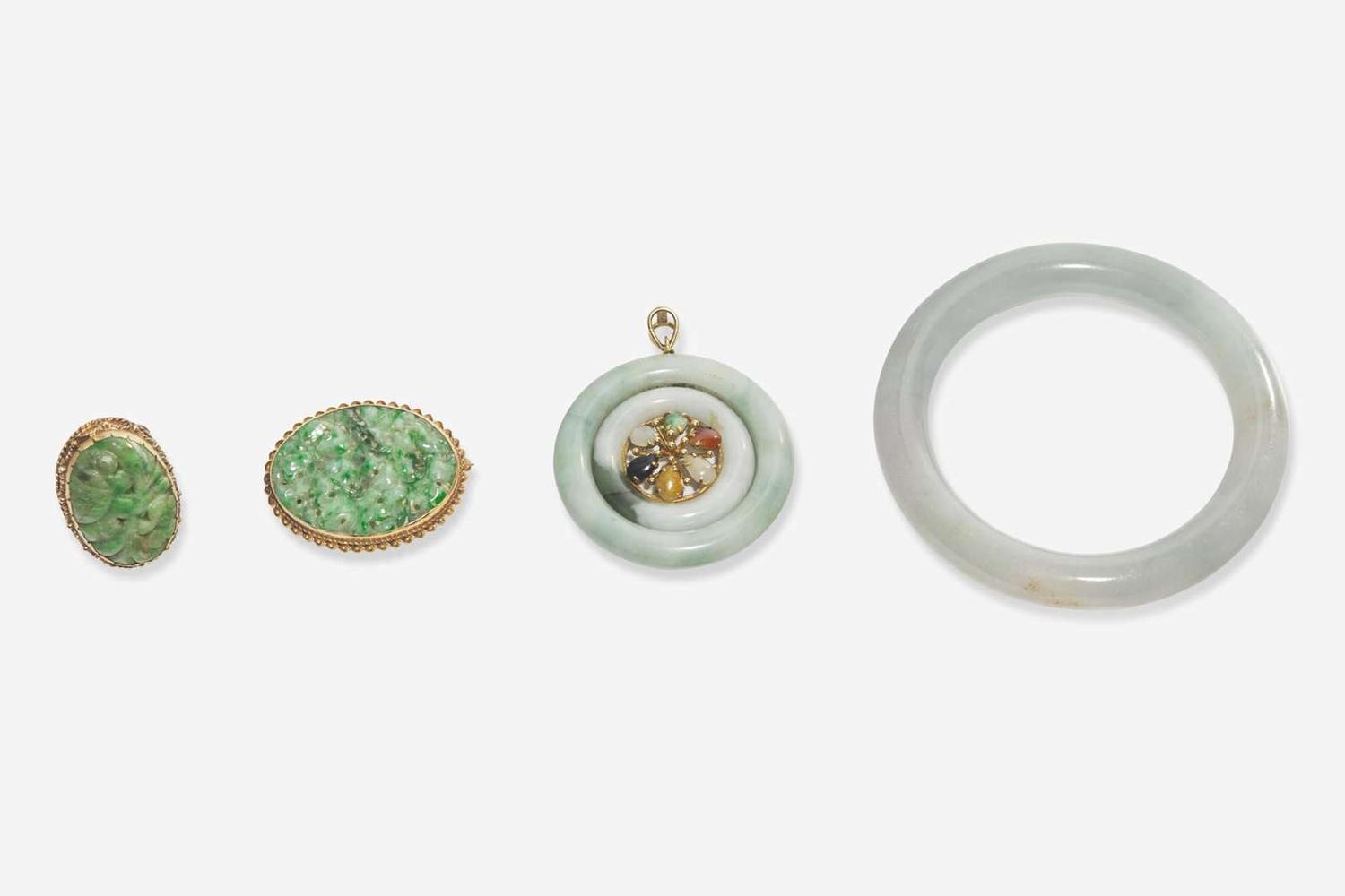 A Collection of Jade Jewelry