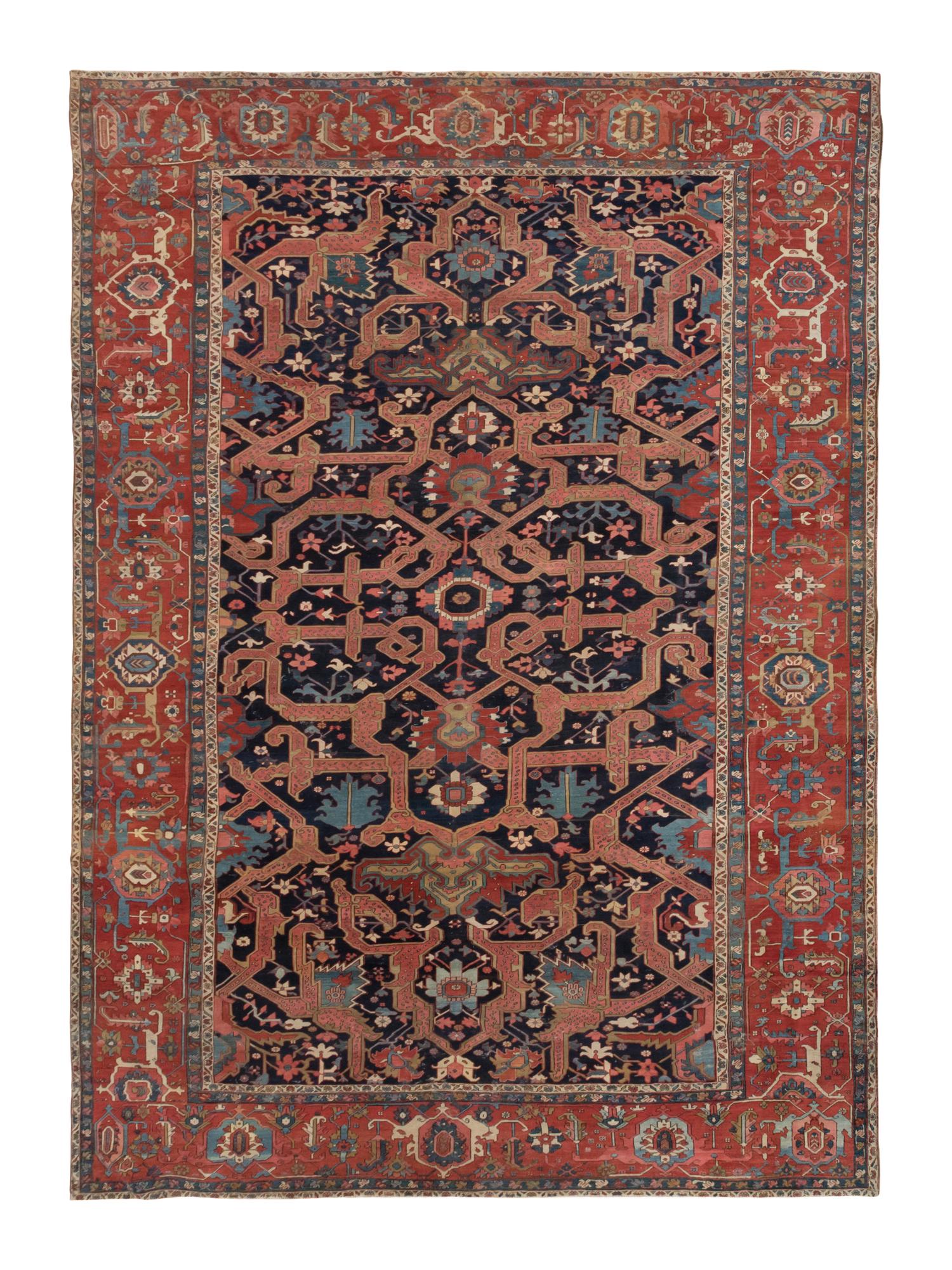 A Heriz Carpet