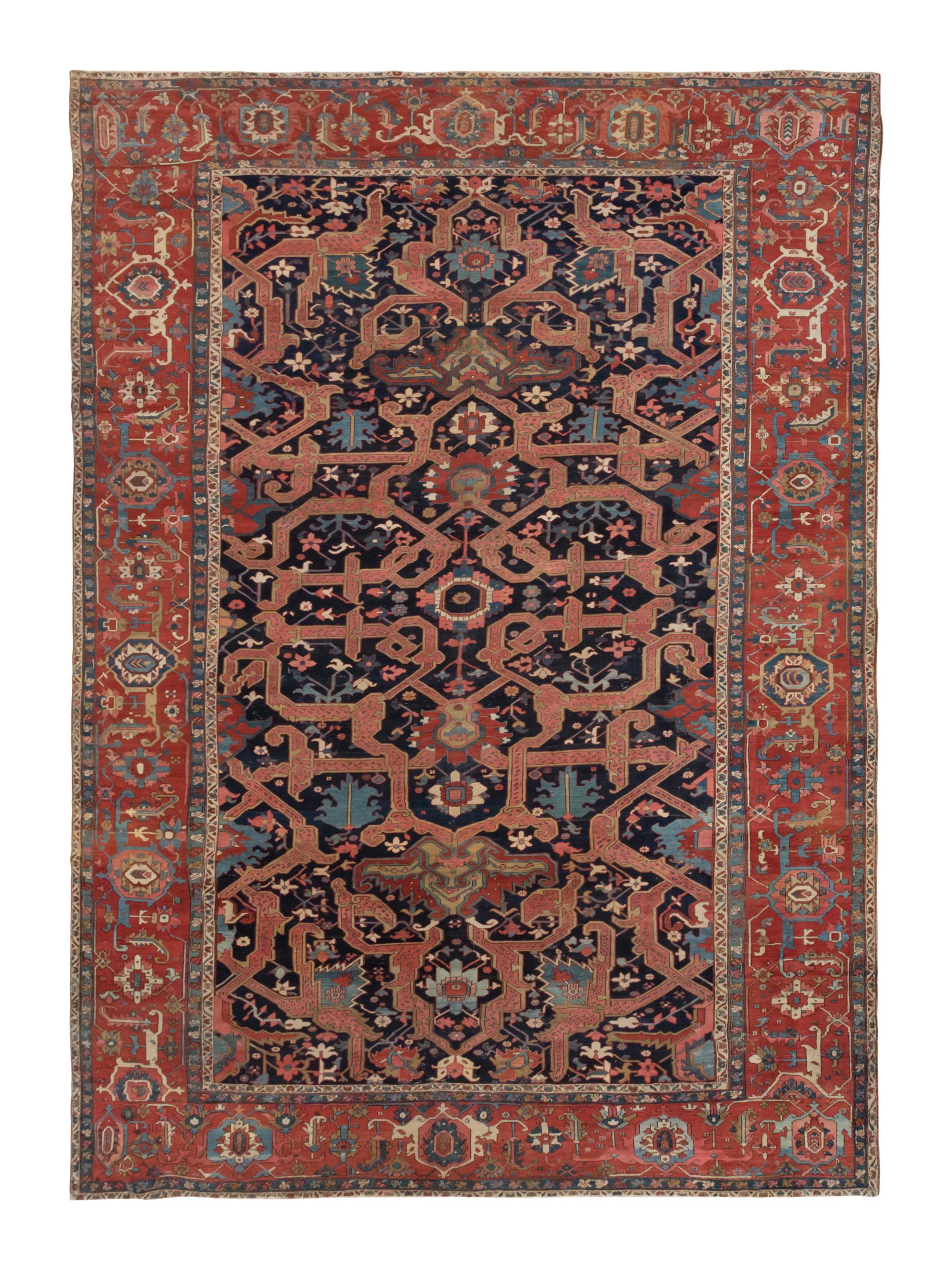 A Heriz Carpet