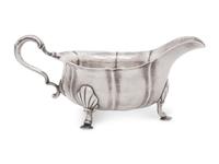 An Irish George III Silver Sauce Boat