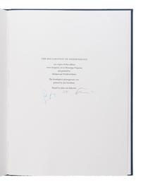 Frank, Robert (1924-2019), photographer. The Declaration of Independence . New York: The Limited Editions Club, 2010.