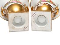 A Pair of Paris Porcelain Urn Vases