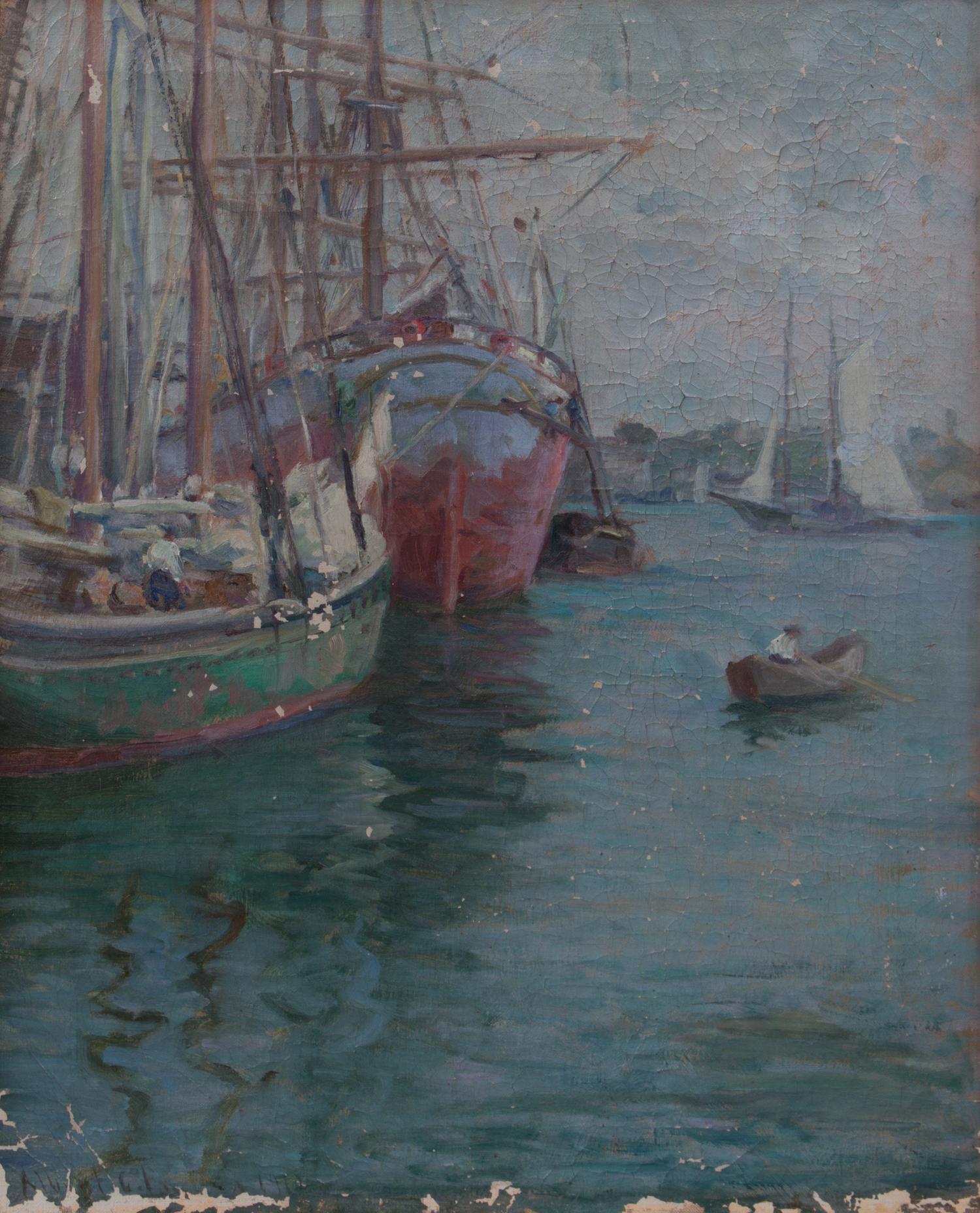 Albert Fauley, (American, 1859-1919), Maritime