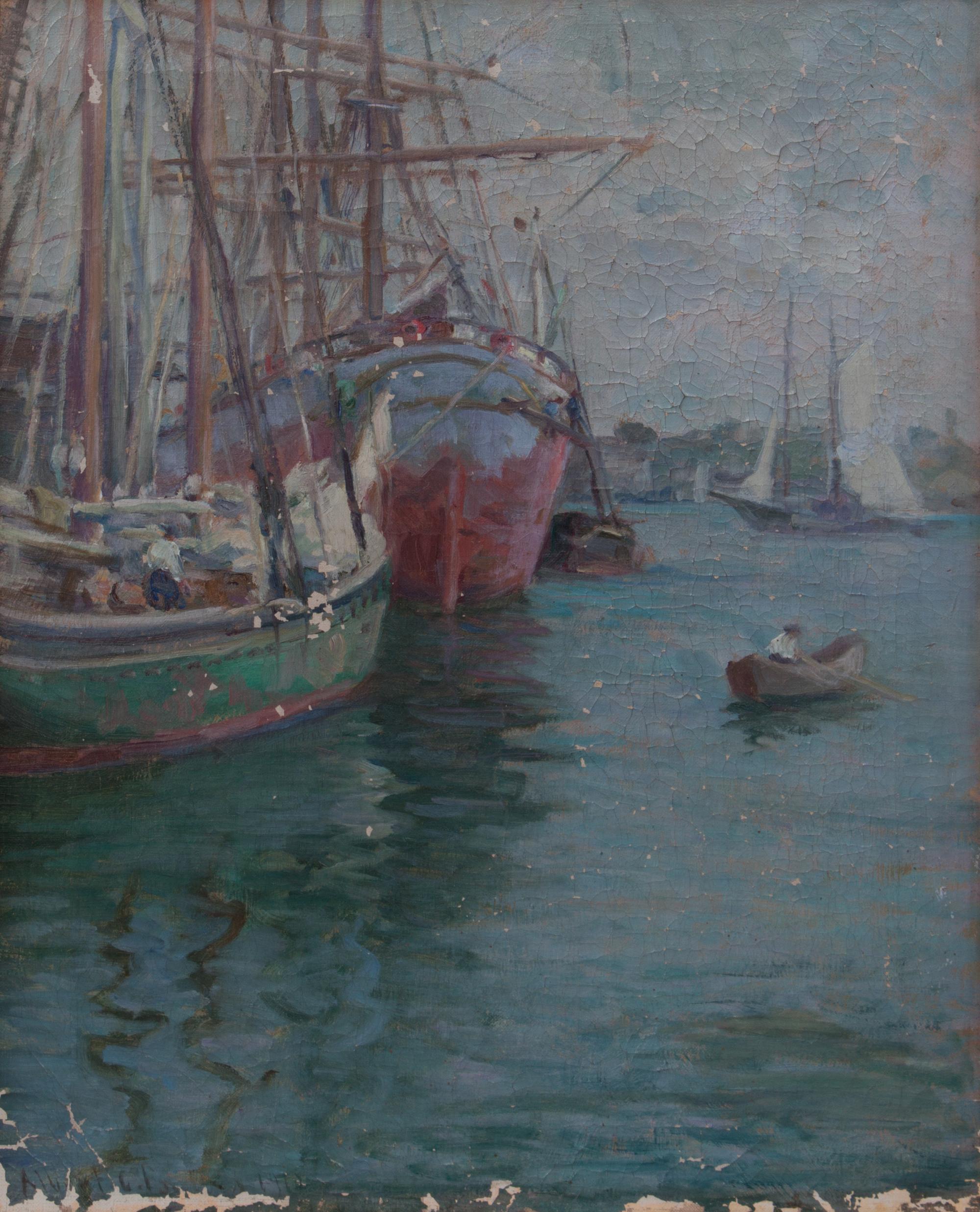 Albert Fauley, (American, 1859-1919), Maritime