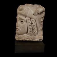 ROMAN SARCOPHAGUS CORNER 2nd-3rd Century AD