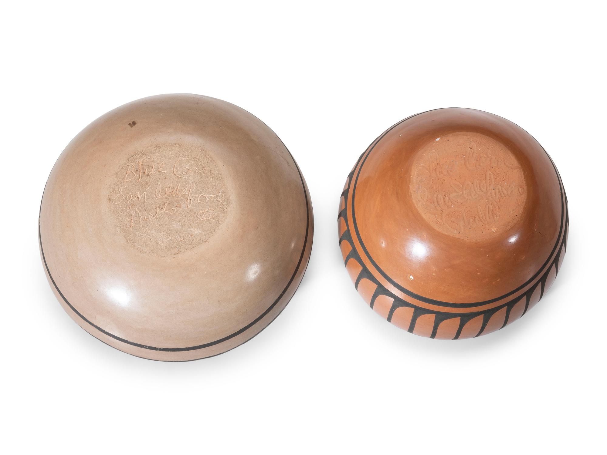 Miniature Polychrome Pottery Jars