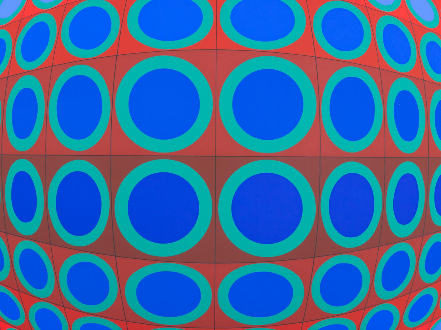 Purple and Blues and Kraft und Natur (a pair of prints)