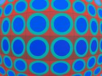 Purple and Blues and Kraft und Natur (a pair of prints)