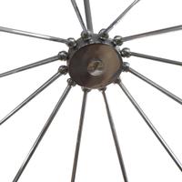 A Mid-Century Chrome Chandelier 38" W x 38" D x 33" H — United States, Mid-20th Century
