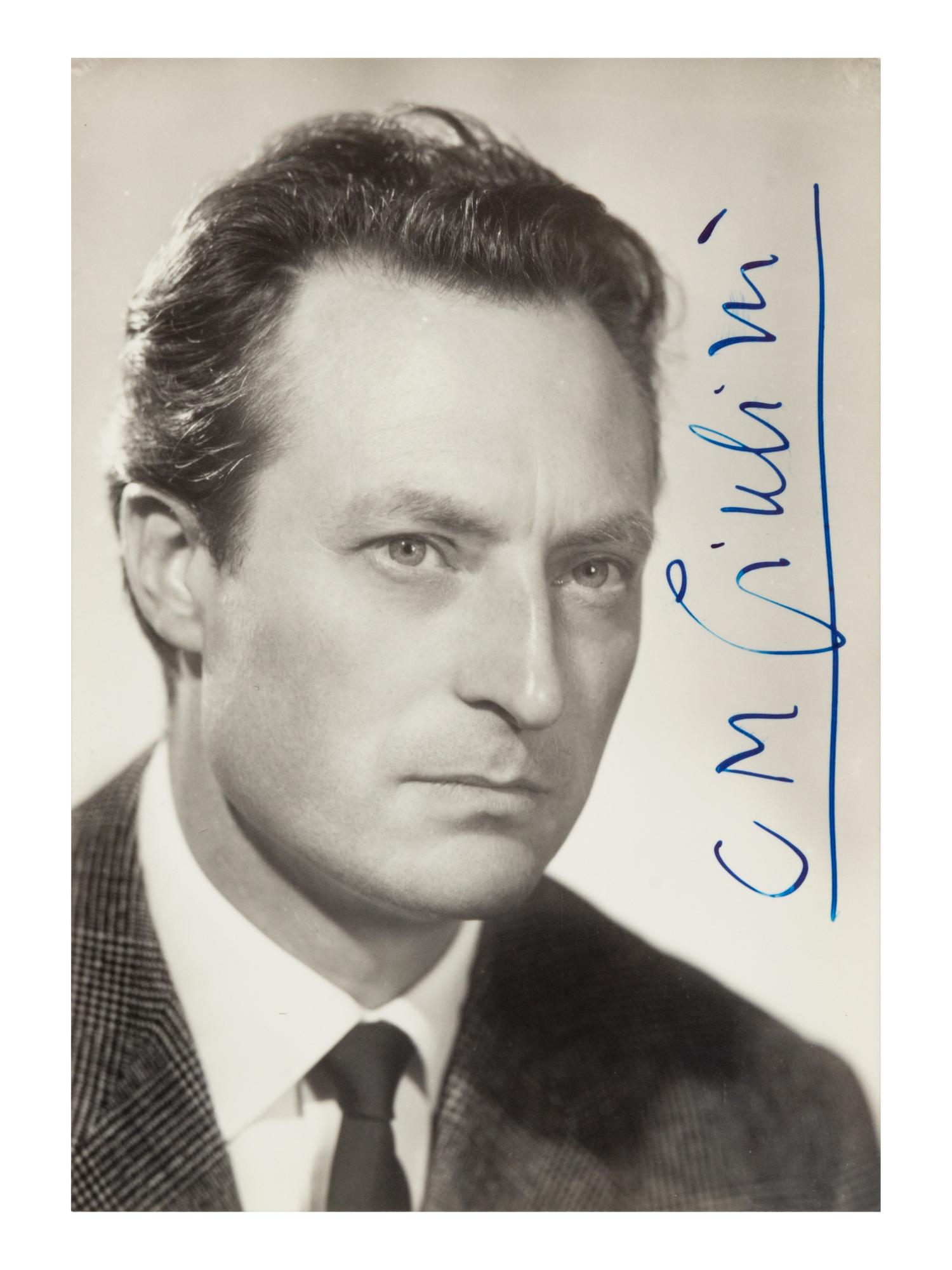 [20TH-CENTURY CONDUCTORS]. A group of 6 signed photographs of conductors from the 20th century, comprising images of: