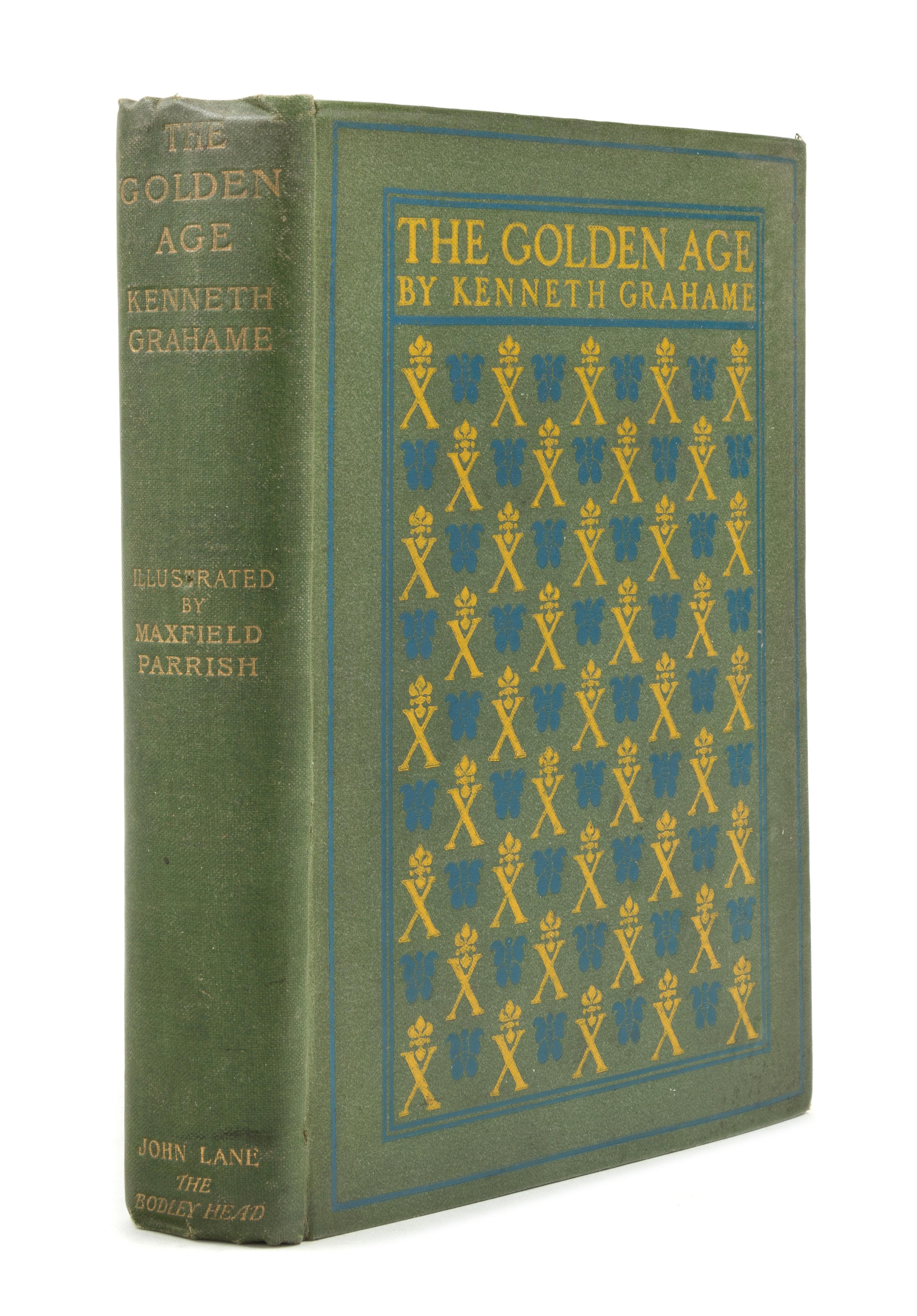GRAHAME, Kenneth (1859-1932). The Golden Age. London and New York, 1900. [With] The Wind in the Willows. London, 1950.
