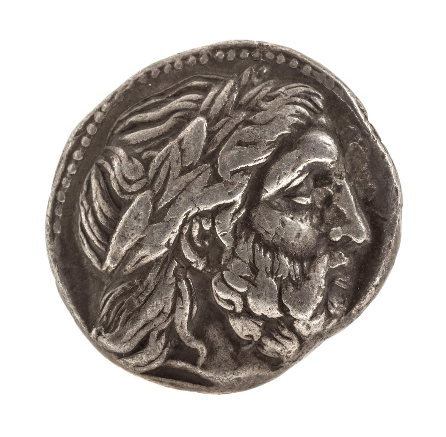 Macedonian Empire (359-336 BCE), Silver Tetradrachm — Silver Tetradrachm