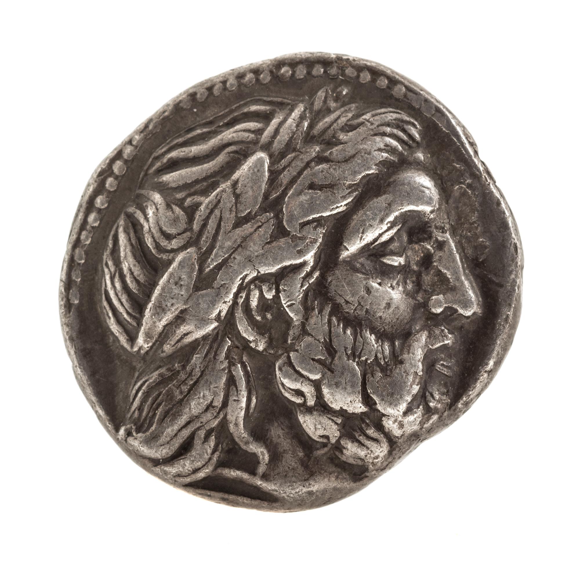 Macedonian Empire (359-336 BCE), Silver Tetradrachm — Silver Tetradrachm