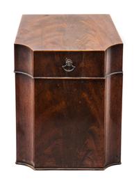 A George III Style Mahogany Letter Box Height 15 1/2 inches. — 20TH CENTURY