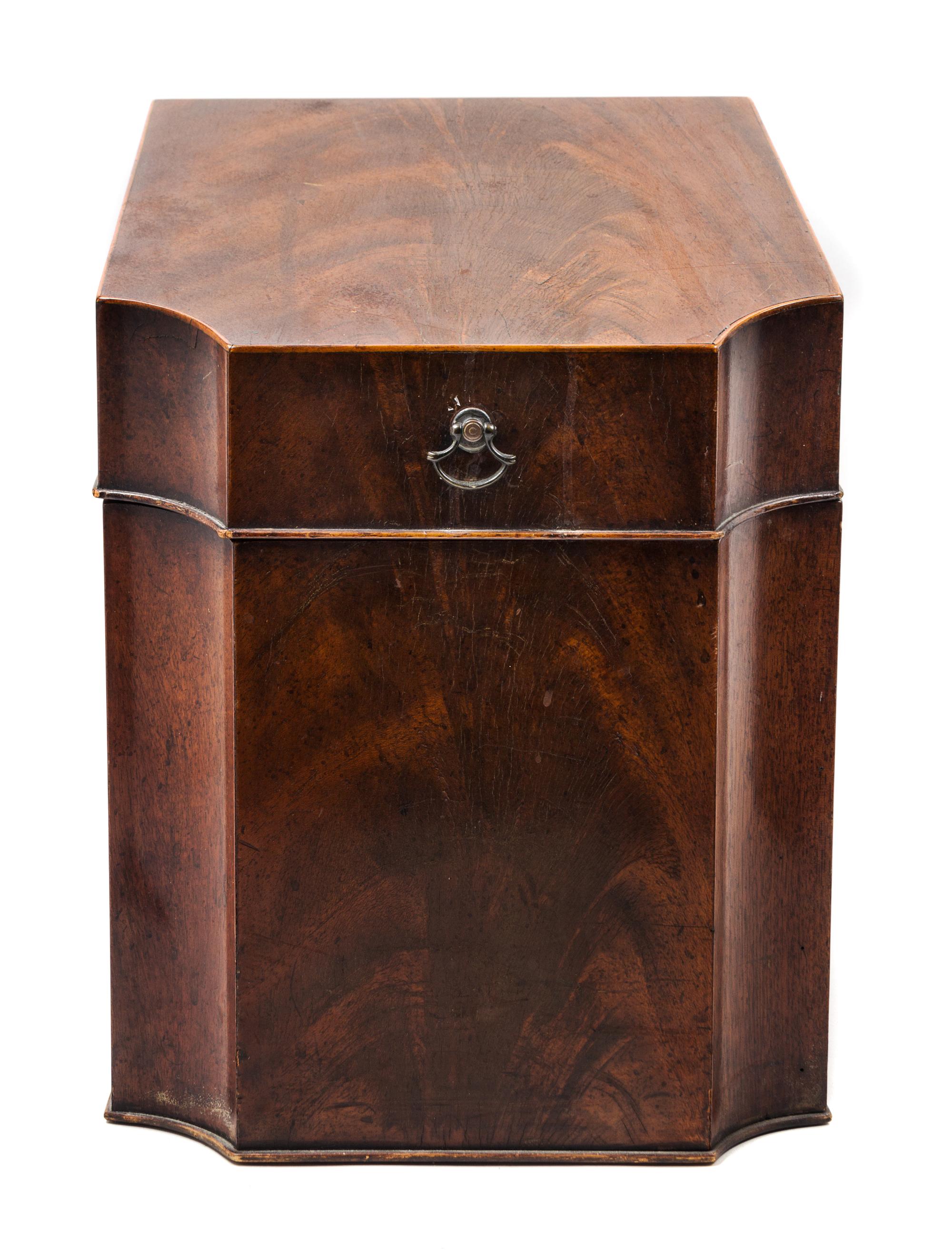A George III Style Mahogany Letter Box Height 15 1/2 inches. — 20TH CENTURY
