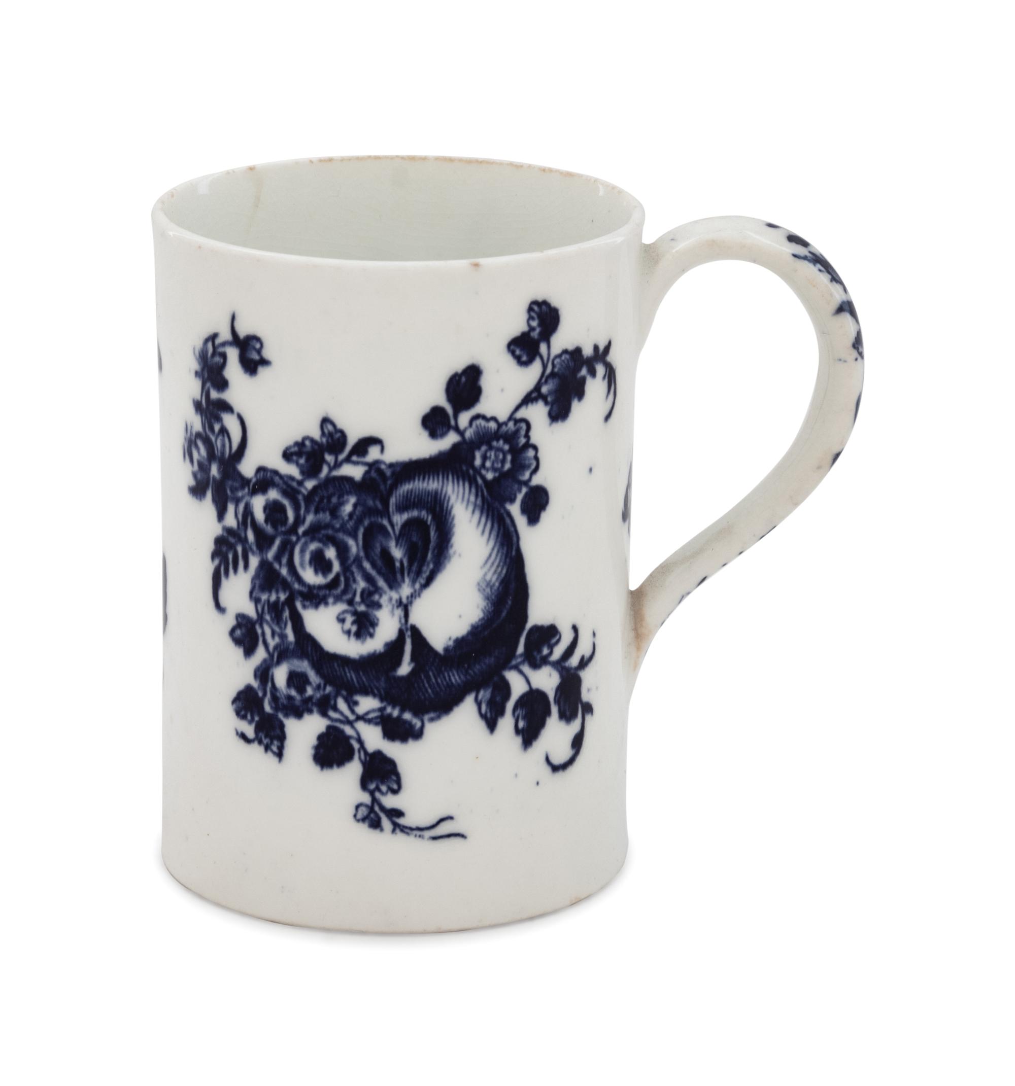 A Worcester Porcelain Mug