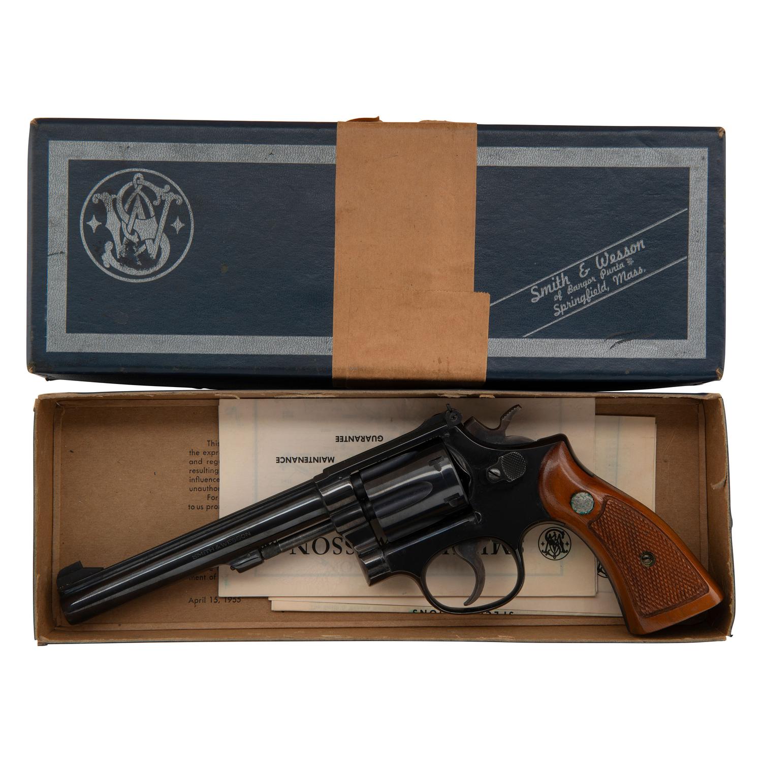 *Smith & Wesson Model 17-2 K-22 Masterpiece in Box