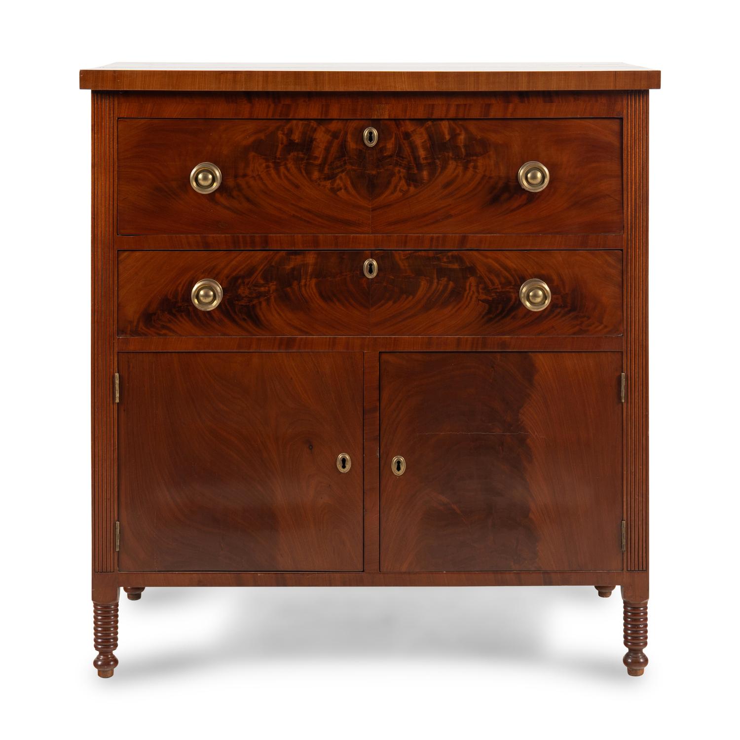 An American Mahogany Chest of Drawers