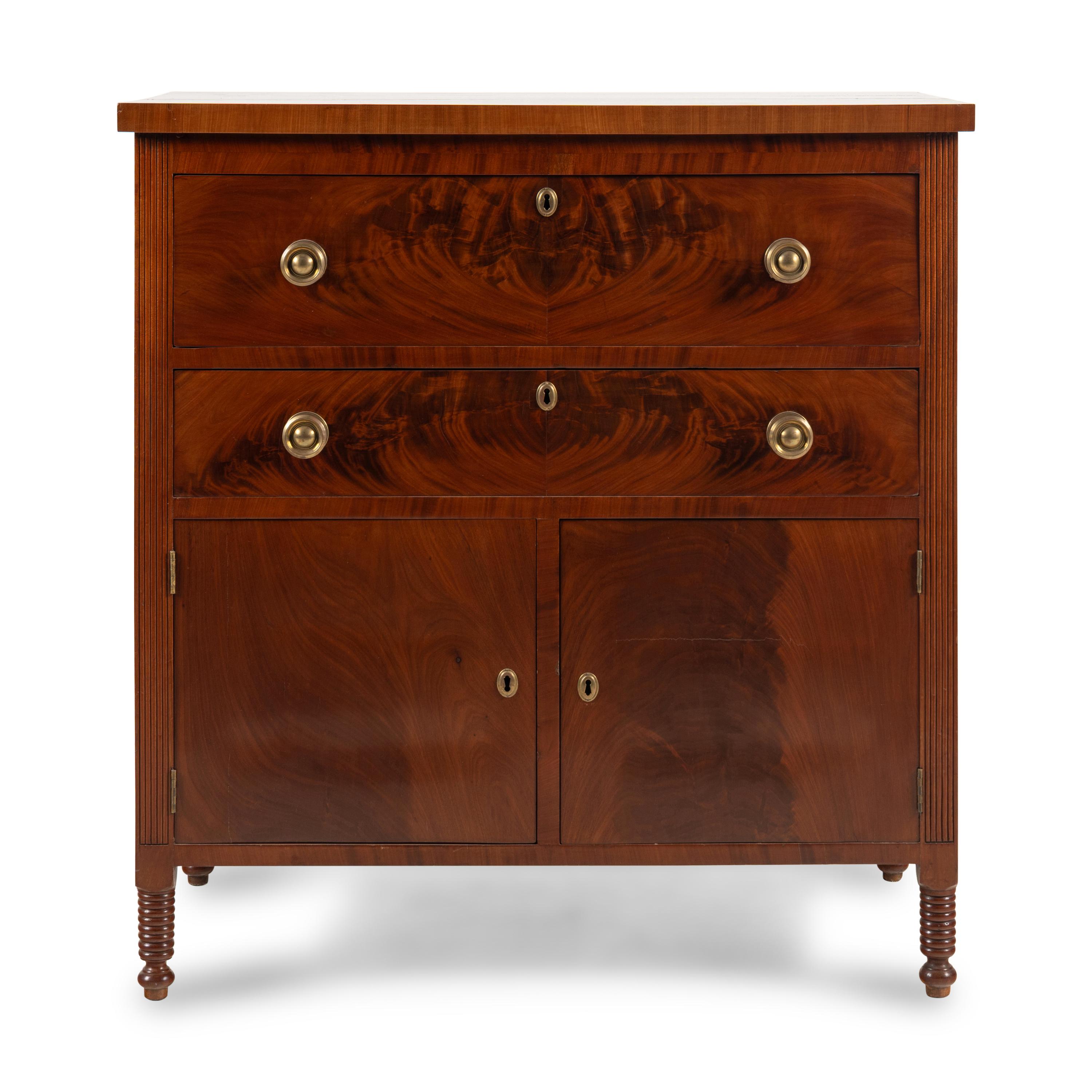 An American Mahogany Chest of Drawers
