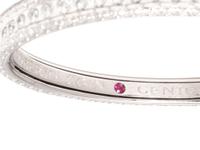 ROBERTO COIN, DIAMOND 'CENTO' BANGLE BRACELET