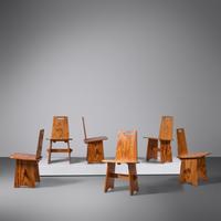 Set of Six Dining Chairs, c. 1950