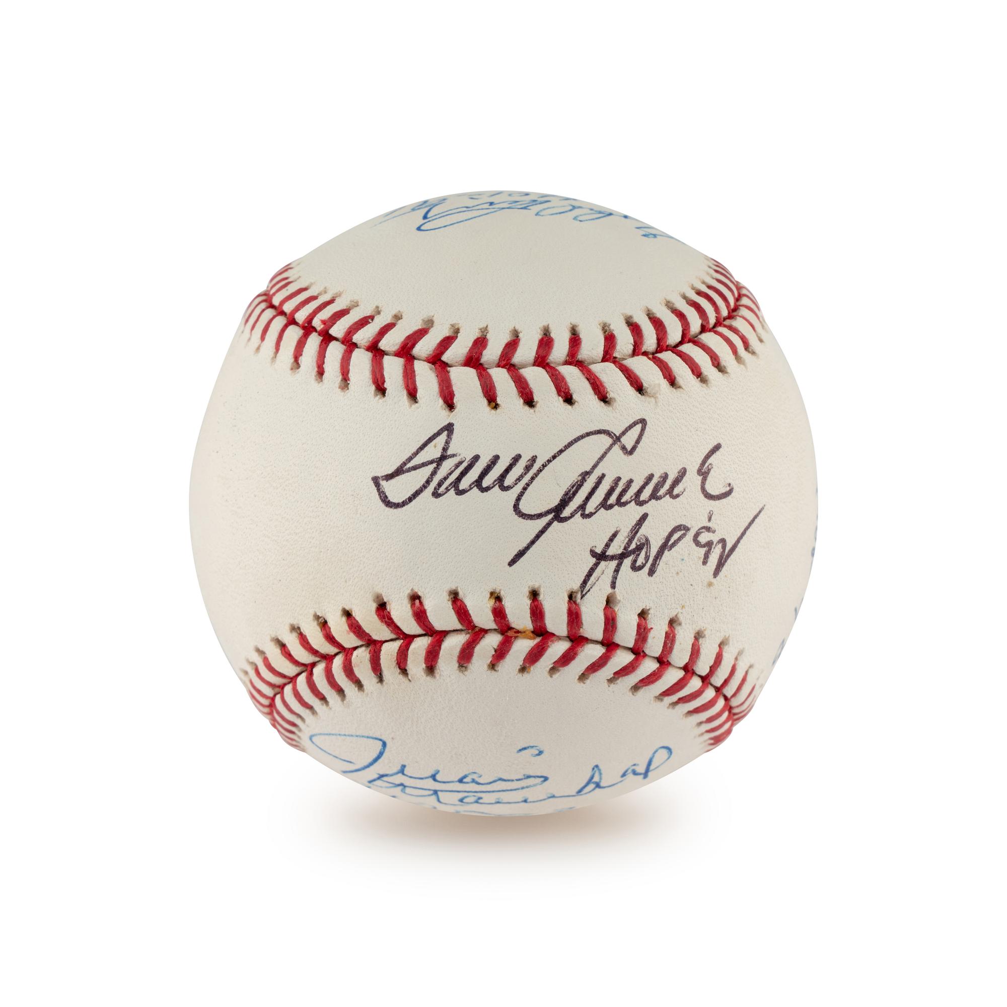 A Hall of Fame Pitchers Multi Signed Autograph Baseball (Beckett Authentication Services)