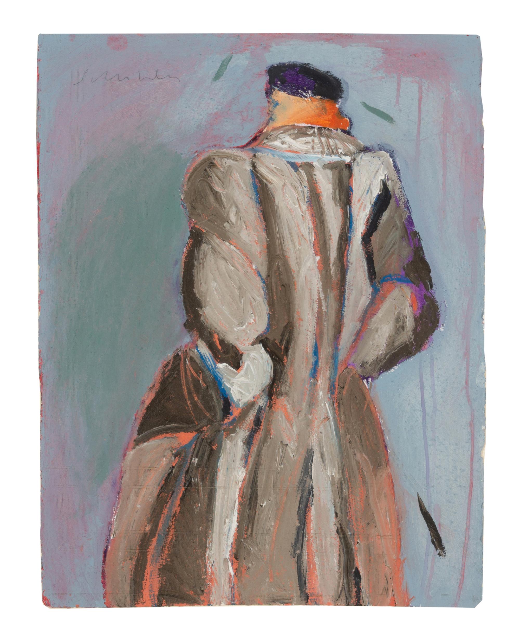 Woman in Fur Coat