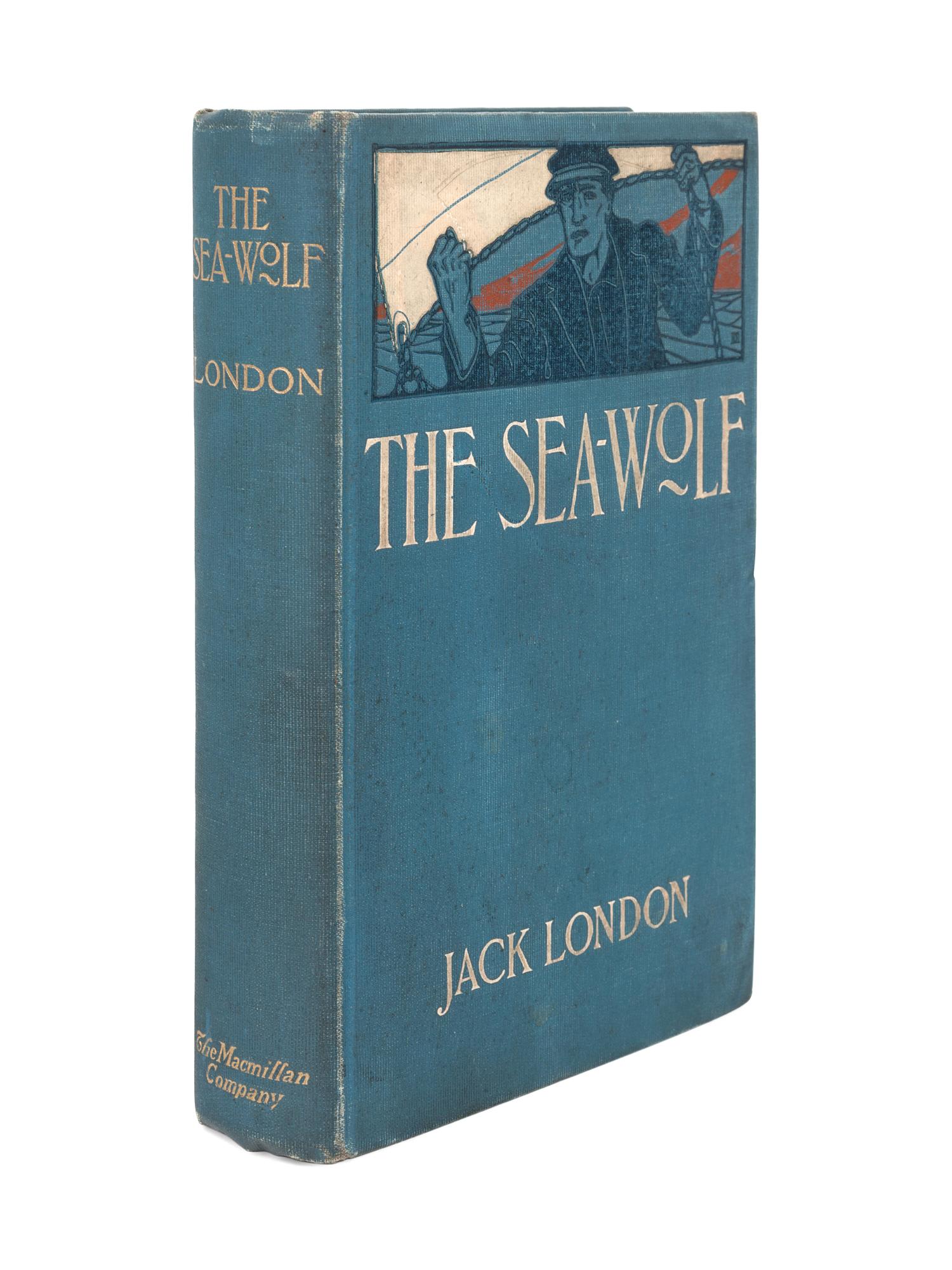 LONDON, Jack (1876-1916). The Sea-Wolf . New York and London: The Macmillan Company and Macmillan & Co., Ltd. 1904.