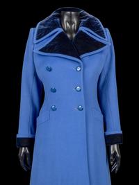 Yves Saint Laurent Haute Couture Coat From Ebony Fashion Fair, 1970s