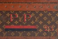 Louis Vuitton Suitcase from the Palmer Family, Early 20th Century