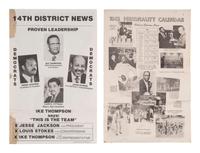 [CIVIL RIGHTS]. Civil Rights-era ephemera from Cleveland, Ohio.