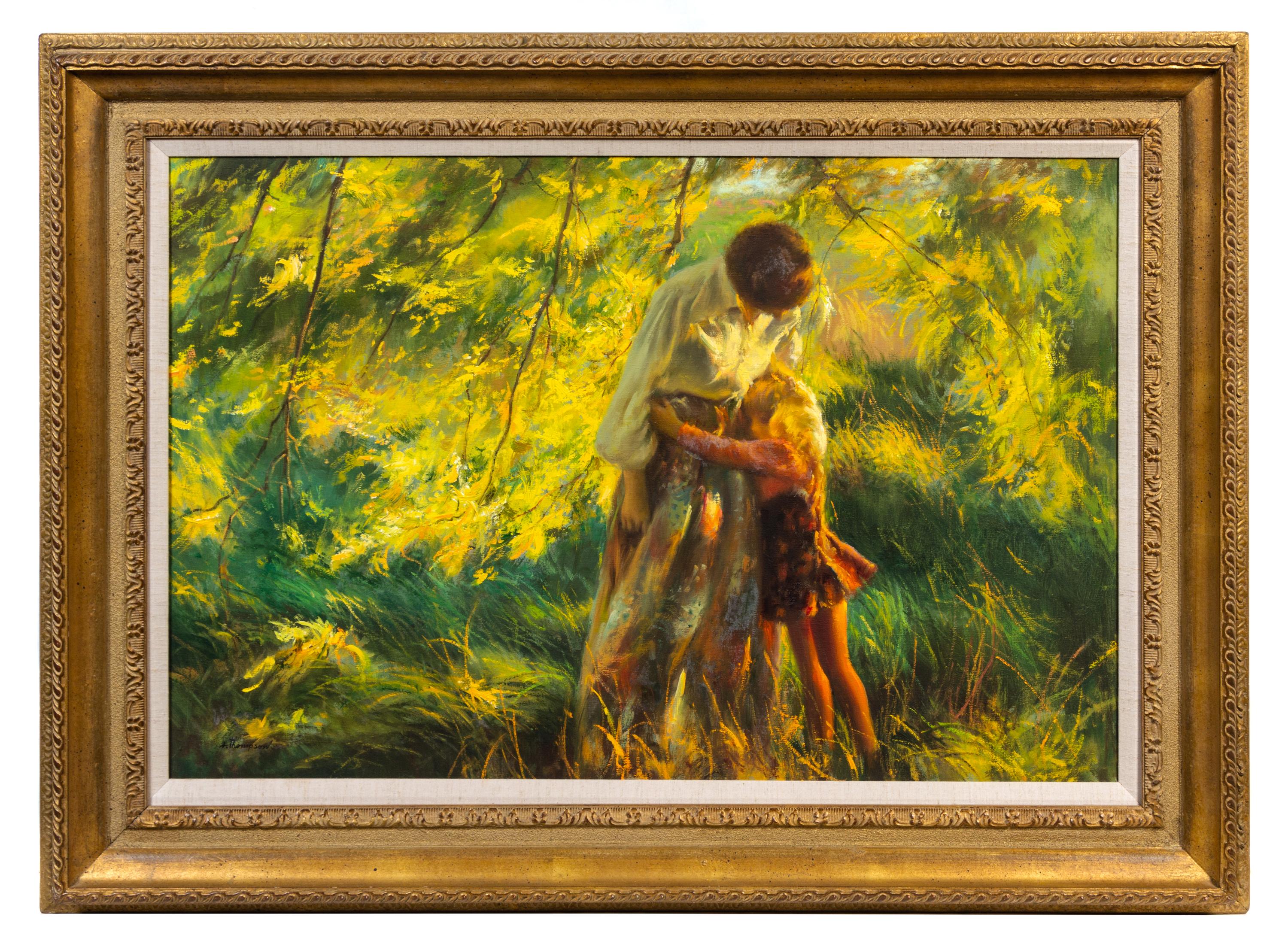 Richard Earl Thompson, (American, 1914-1991), Mother and Daughter