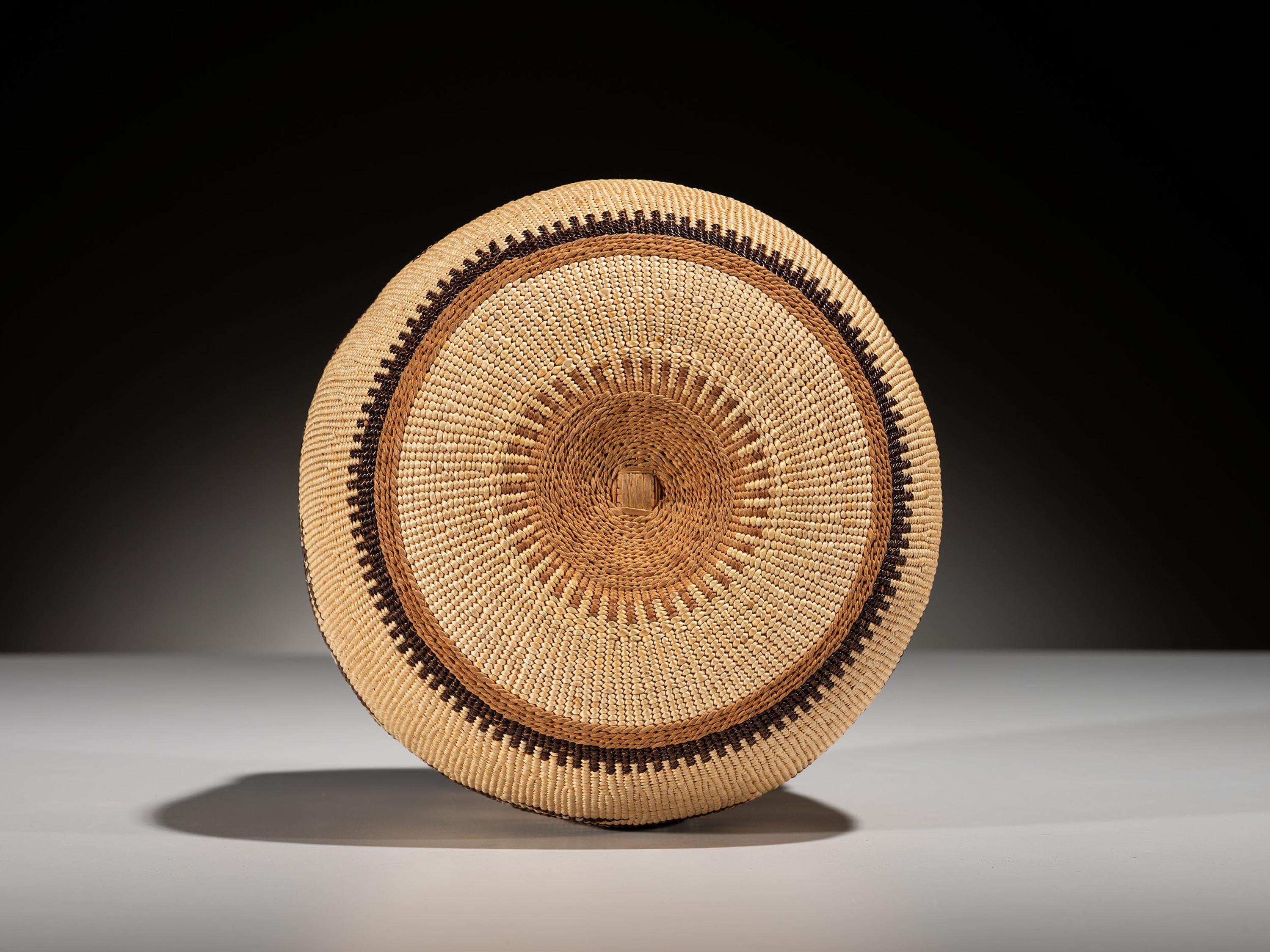 Northern California Lidded Basket