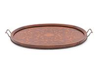 A Dutch Marquetry Serving Tray
