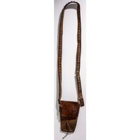 Navajo Bandolier Bag, with Silver Buttons