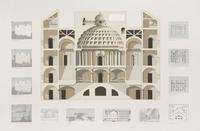 Richard Haas, (American, b. 1936), West Facade, Boston Architectural Center, 1989